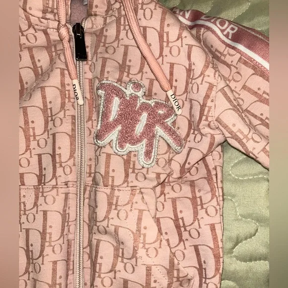 Gently Loved Christian Dior Children Hoodie Jacket 2y - Picture 2 of 8